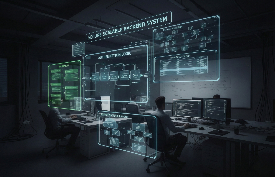 Custom software development services for enterprise, startups and SaaS platforms